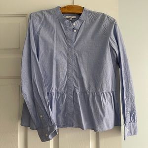 Madewell dress shirt size medium blue